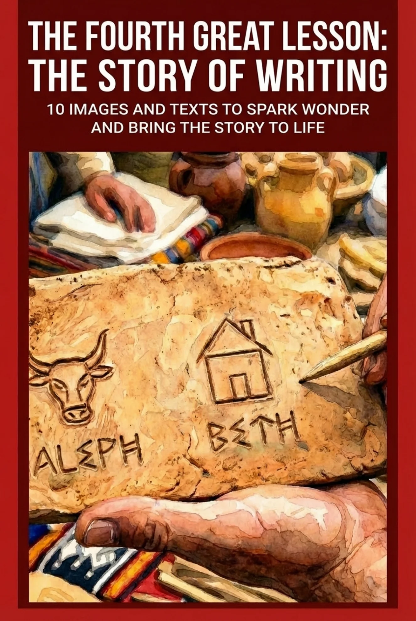 The Fourth Great Lesson: The Story of Writing – Visual Materials (Montessori)