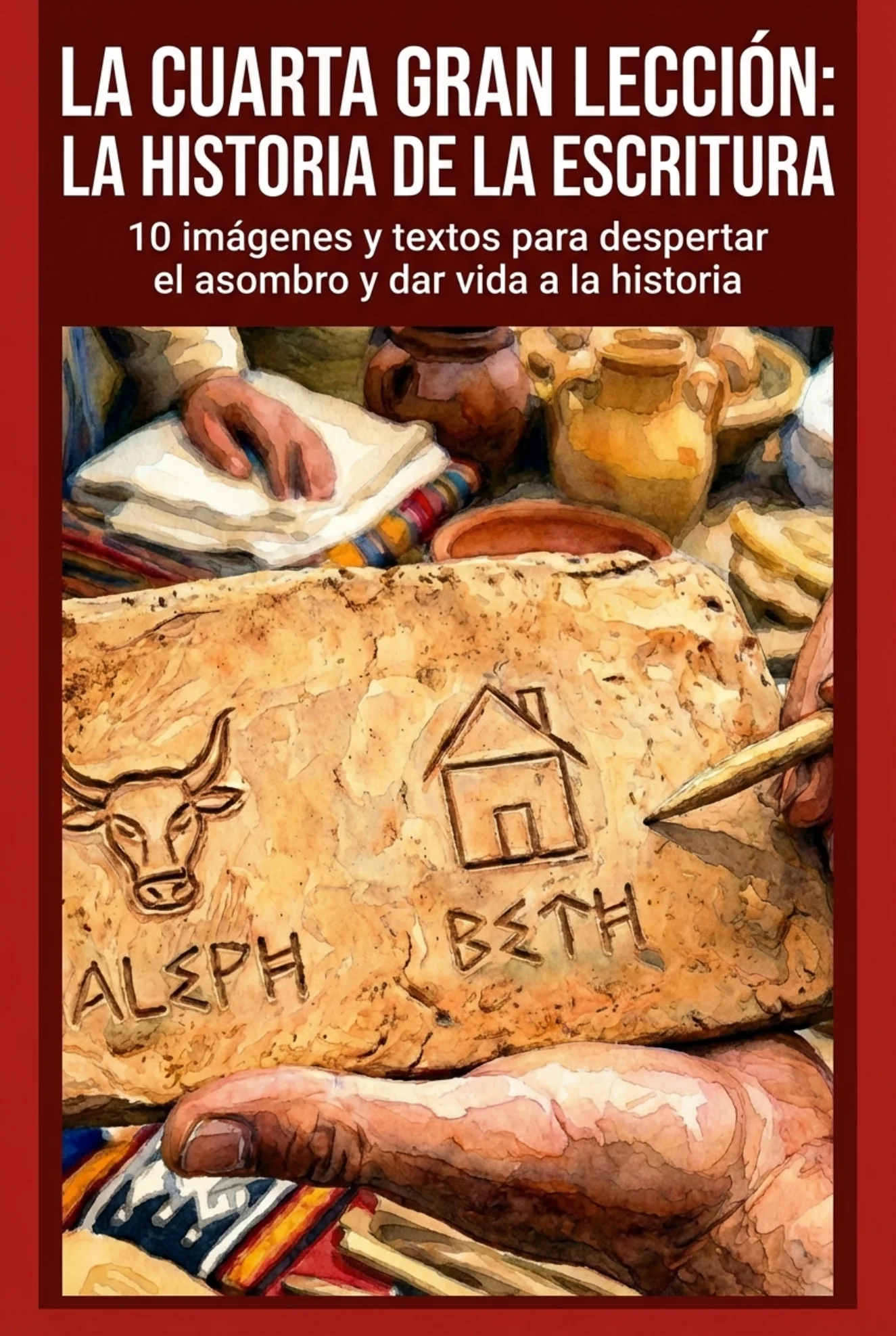 La Cuarta Gran Lección: La Historia de la Escritura – Material Visual (Montessori)