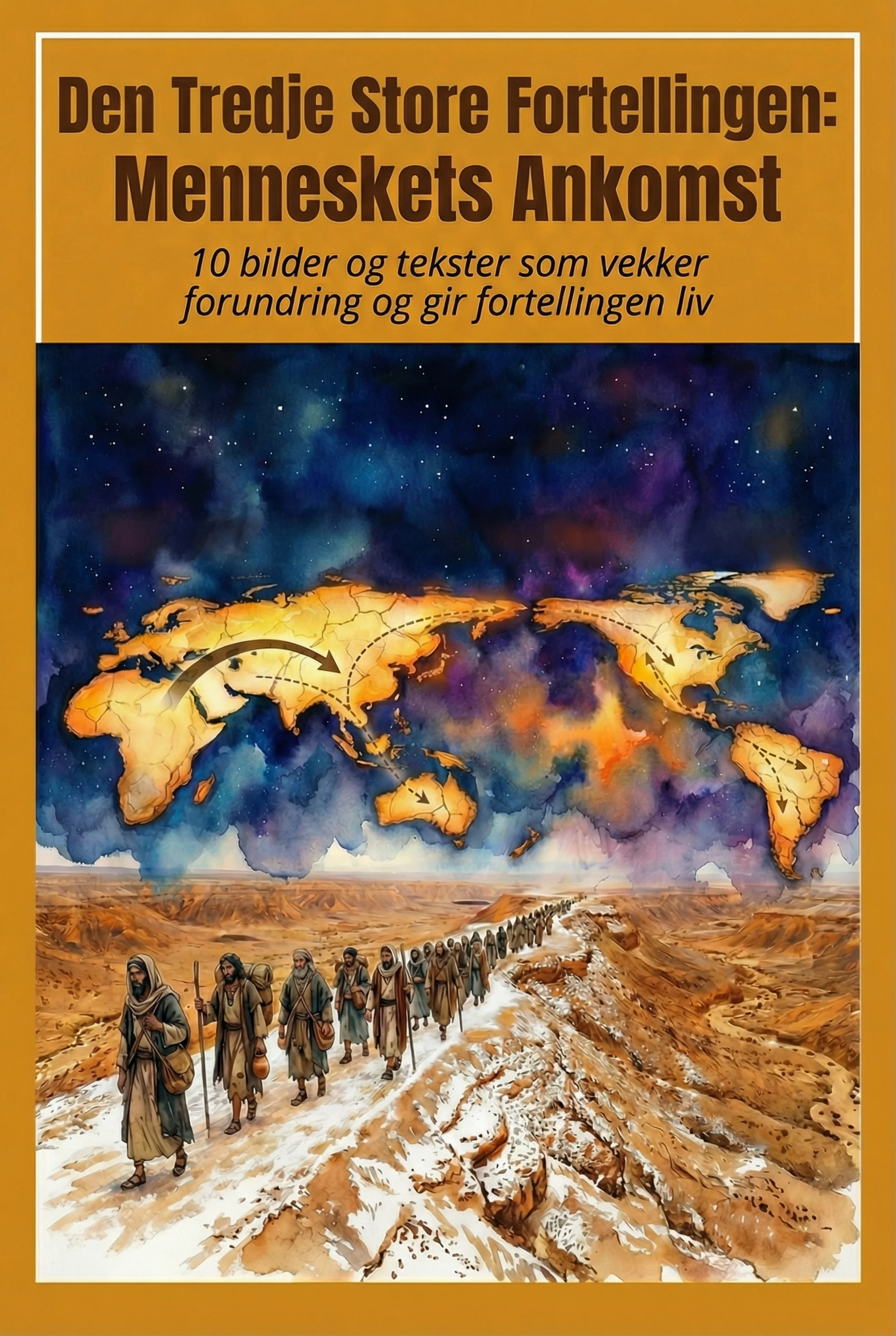 Den Tredje Store Fortellingen: Menneskets Ankomst – Visuelt Materiale (Montessori)