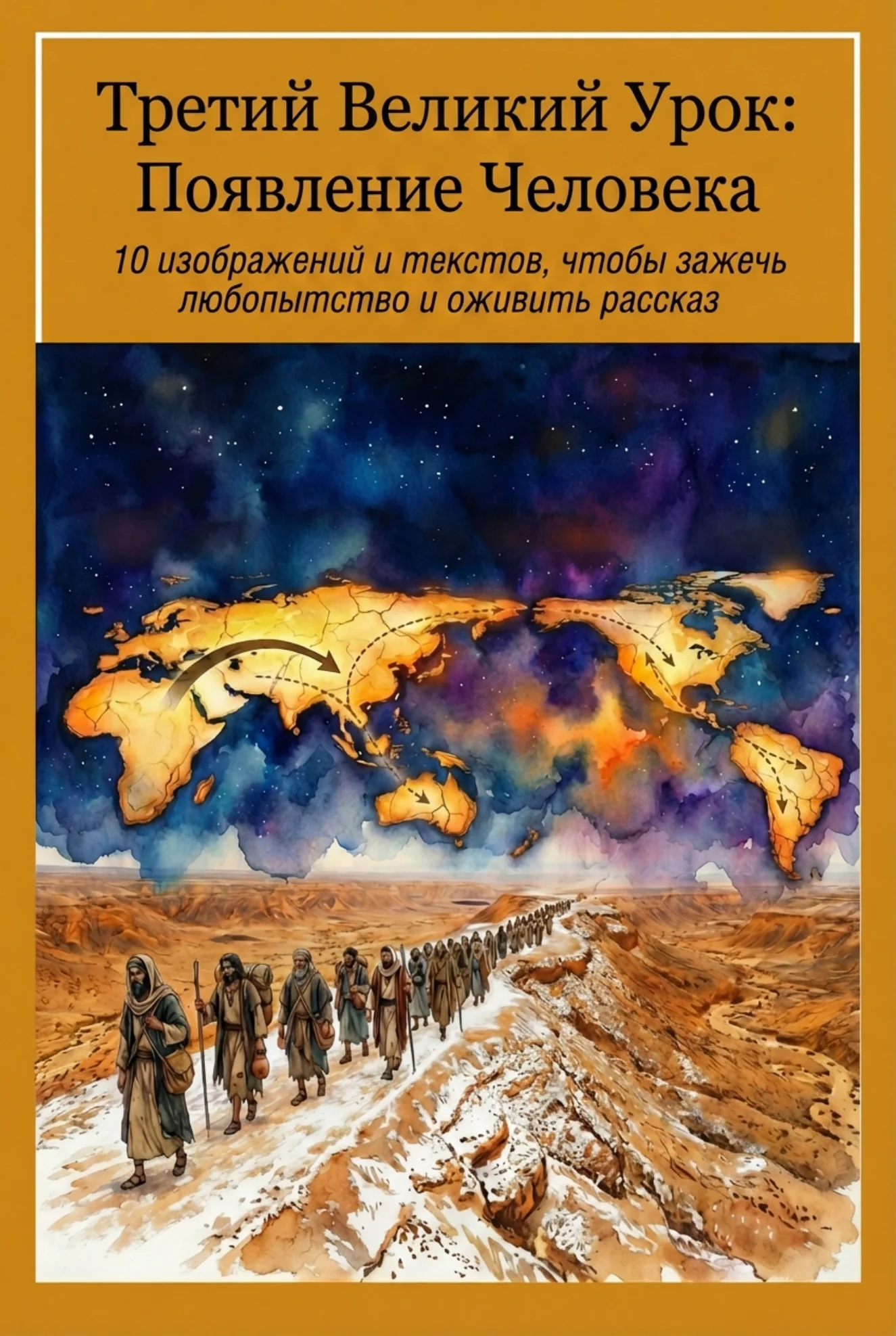 Третий Великий Урок: Появление Человека – Визуальные Материалы (Монтессори)